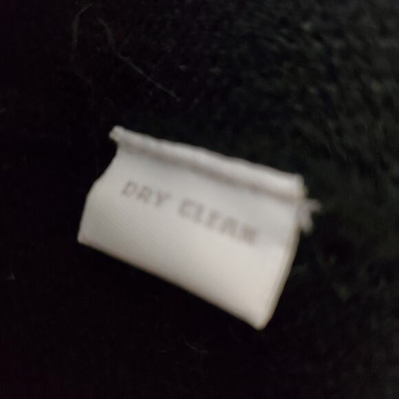 Charter Club 100% lambswool black cardigan sweater with polar Bear theme NWT - Picture 4 of 7